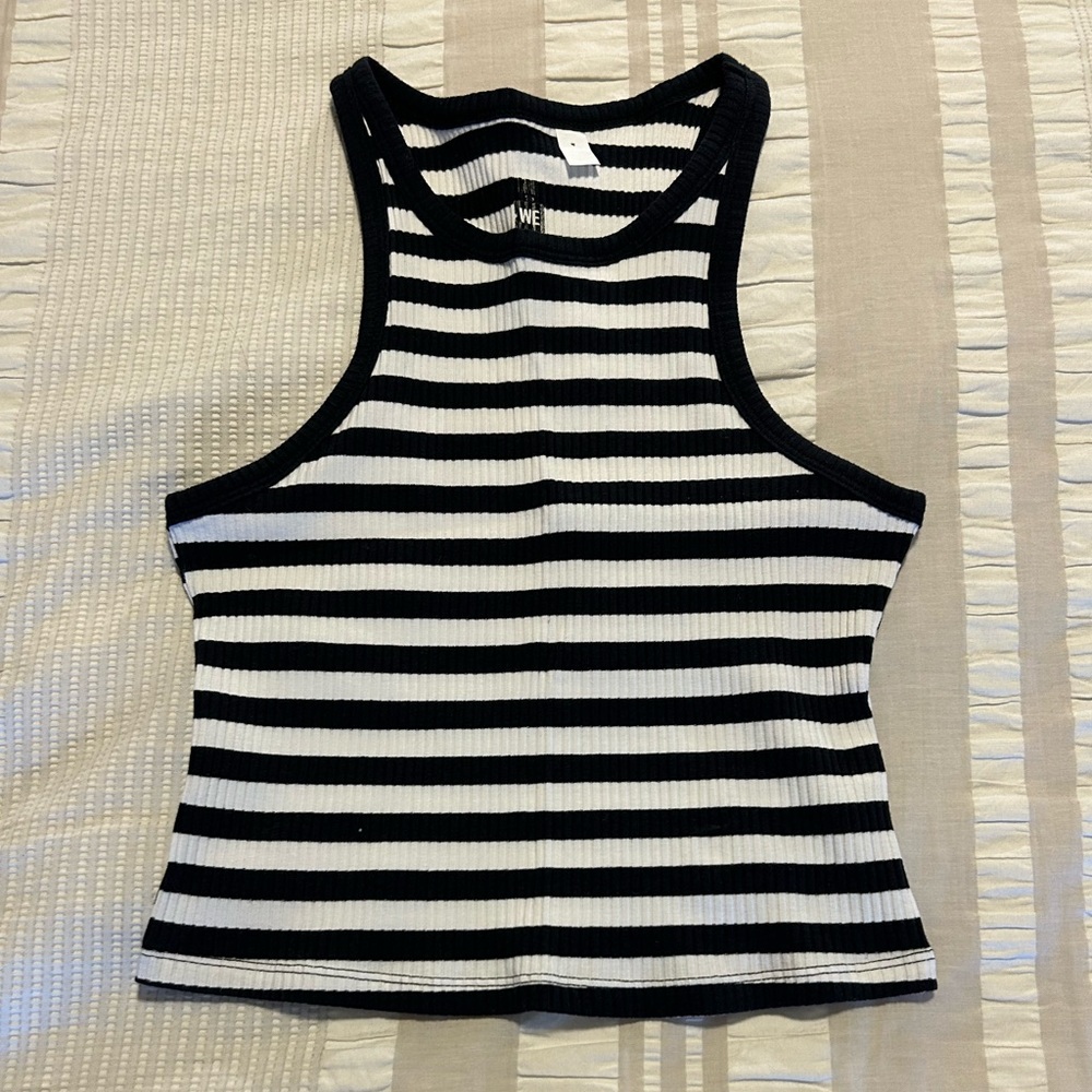Striped Crop Top